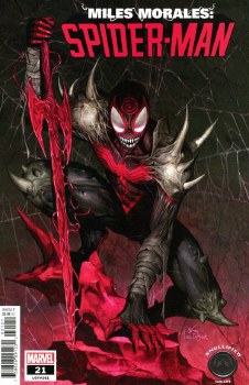 Miles Morales Spider-Man #21 Knullified Variant Cover