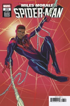 Miles Morales Spider-Man #23 Souza Black History Variant Cover
