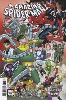 Amazing Spider-Man (2018) #67 Garron Spider-Man Villains Variant Cover