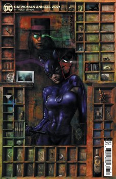 Catwoman 2021 Annual #1 Sharp Variant Cover Catwoman 2021 Annual #1 Sharp Variant Cover