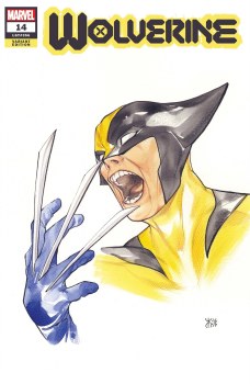 Wolverine (2020) #14 Peach Momoko Marvel Anime Variant Cover