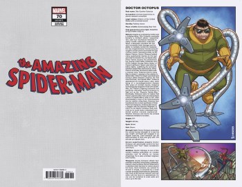 Amazing Spider-Man (2018) #70 Handbook Variant Cover Amazing Spider-Man (2018) #70 Handbook Variant Cover