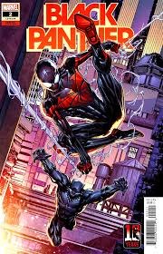 Black Panther (2021) #2 Lashley Miles Morales 10th Anniversary Variant Cover