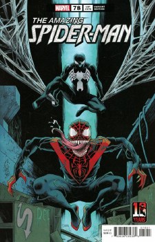 Amazing Spider-Man (2018) #78 Shalvey Miles Morales 10th AnniversaryVariant  Cover