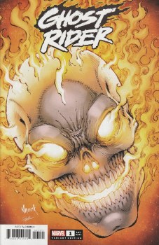 Ghost Rider (2022) #1 Nauck Headshot Variant Cover