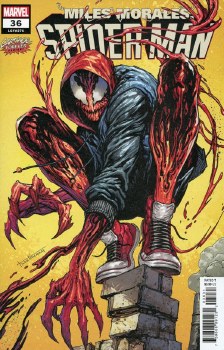 Miles Morales Spider-Man #36 Carnage Forever Variant Cover