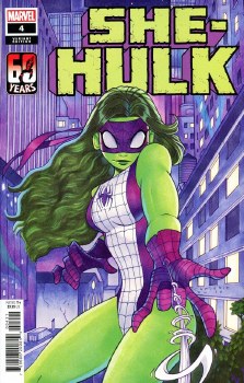 She-Hulk (2022) #4 Spider-Man Zullo Variant Cover