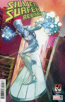 Silver Surfer Rebirth #4 Spider-Man Variant Cover