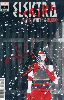 Elektra Black White and Blood #4 Momoko Variant