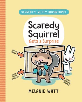 Scaredy Squirrel Gets a Surprise HC