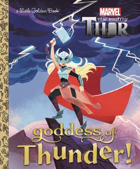 Marvel Thor Goddess of Thunder Little Golden Book