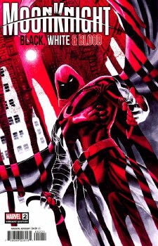 Moon Knight Black White and Blood #2 Weaver Variant Cover