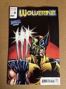 Wolverine (2020) #21 Von Eeden Skrull Variant Cover