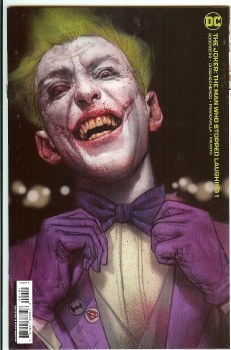 Joker Man Who Stopped Laughing #1 Oliver Variant