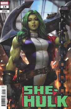 She-Hulk (2022) #14 Chew Variant Cover