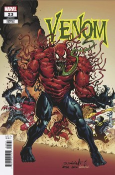 Venom (2021) #23 Davila Homage Variant Cover