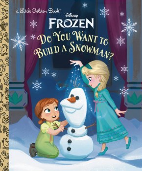 Frozen Do You Want to Build a Snowman Golden Book