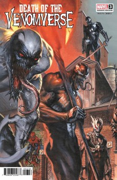 Death of the Venomverse #3 Dell'Otto Connecting Variant Cover Death of the Venomverse #3 Dell'Otto Connecting Variant Cover