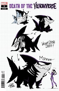 Death of the Venomverse #5 Gurihiru Design Variant Cover Death of the Venomverse #5 Gurihiru Design Variant Cover
