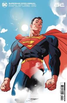 Superman (2023) Annual #1 Jorge Jimenez 1:50 Variant Cover
