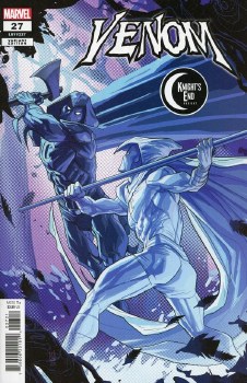 Venom (2021) #27 Pete Woods Knight's End Variant Cover