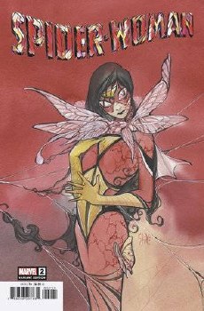 Spider-Woman (2023) #2 Peach Momoko Nightmare Variant Cover