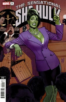 Sensational She-Hulk (2023) #9 Adam Hughes Variant Cover