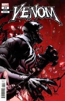 Venom (2021) #34 Mahmud Asrar 1:25 Variant Cover
