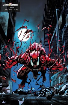 Venom War Carnage #1 Jan Bazaldua Stormbreakers Variant Cover