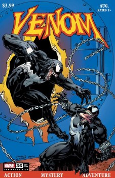 Venom (2021) #36 David Yardin Marvel 85th Anniversary Homage Variant Cover