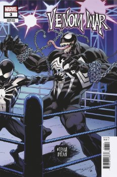 Venom War #3 Mark Bagley Team Dylan Variant Cover