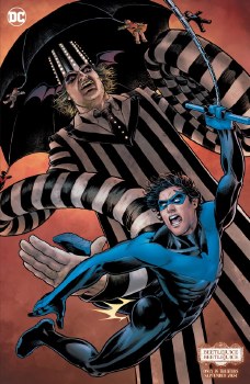 Nightwing (2016) #117 Nicola Scott Beetlejuice Variant Cover