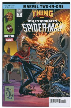 Miles Morales Spider-Man (2022) #26 Amanda Conner Marvel Two-In-One Variant Cover