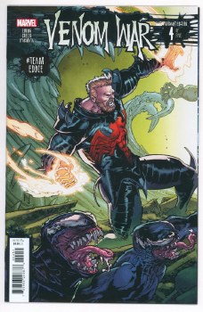 Venom War #4 Joshua Cassara Team Eddie Variant Cover