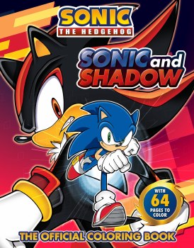 Sonic the Hedgehog Sonic and Shadow Official Coloring Book SC