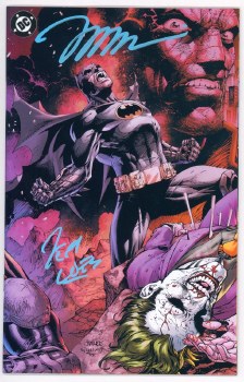 Batman (2016) #158 Jeph Loeb & Jim Lee Signed 1:1000 Variant