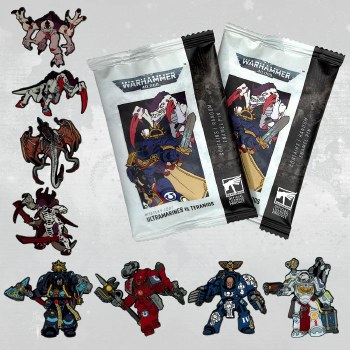 Mystery Loot Warhammer 40,000 Ultramarines vs. Tyranids Pin Blind Bag