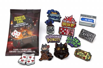 Dungeon Crawler Carl Adventurer's Pin Loot Box Floors 1-3 Blind Bag