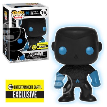 Pop Heroes Aquaman Silhouette Glow-in-the-Dark Vinyl Figure Pop Heroes Aquaman Silhouette Glow-in-the-Dark Vinyl Figure