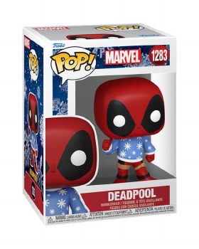 Pop Marvel Holiday Deadpool Sweater Vinyl Figure
