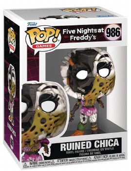 Pop Five Nights at Freddy's Security Breach Ruined Chica Vinyl Figure Pop Five Nights at Freddy's Security Breach Ruined Chica Vinyl Figure