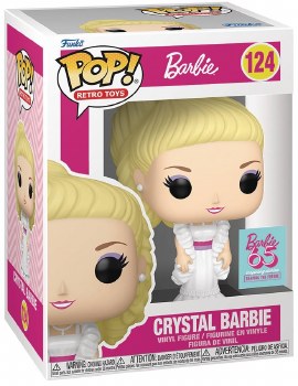 Pop Retro Toys Barbie 65th Anniversary Crystal Vinyl Figure