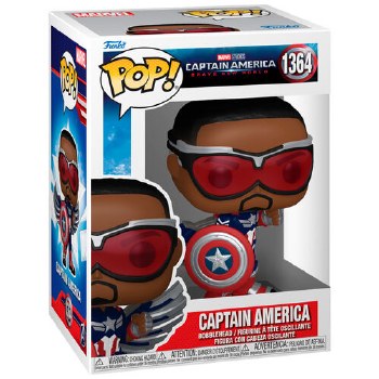 Pop Captain America Brave New World Vinyl Figure