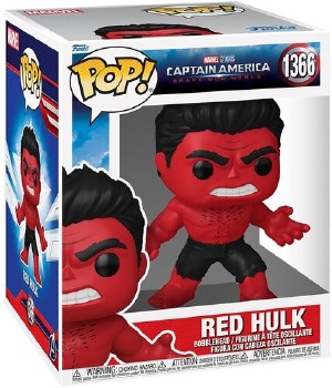 Pop Captain America Brave New World Red Hulk Vinyl Figure