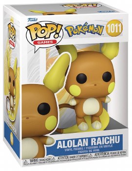 Pop Games Pokemon Alolan Raichu Vinyl Figure Pop Games Pokemon Alolan Raichu Vinyl Figure