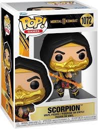 Pop Games Mortal Kombat 2 Scorpion Vinyl Figure Pop Games Mortal Kombat 2 Scorpion Vinyl Figure