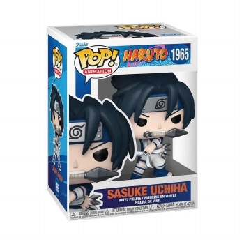 Pop Animation Naruto Sasuke Uchiha Vinyl Figure