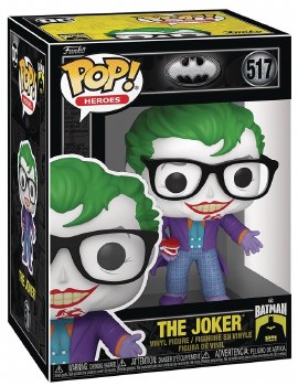 Pop Heroes Batman 85th Anniversary Joker with Teeth Vinyl Figure