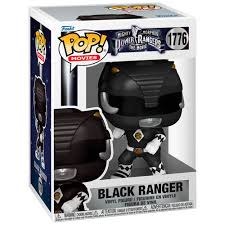 Pop Movies Power Rangers Black Ranger Vinyl Figure
