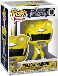 Pop Movies Power Rangers Yellow Ranger Vinyl Figure